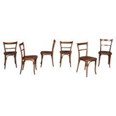Austrian chairs in wood by Thonet, 1930s