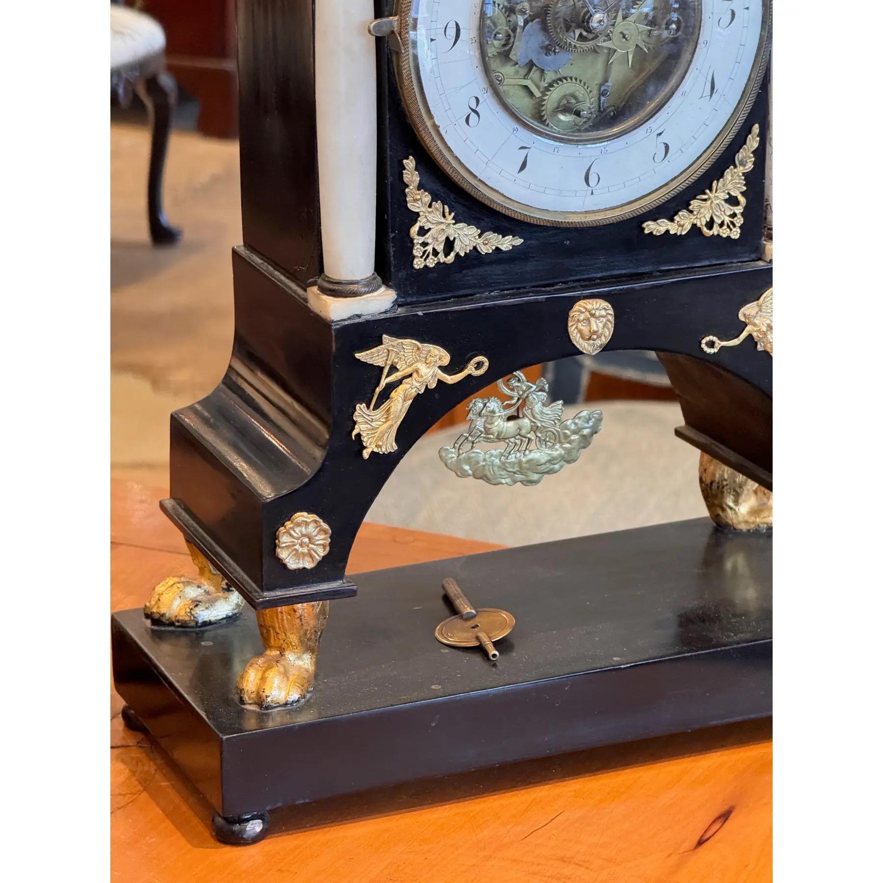 19th Century Austrian Clock Circa 1830