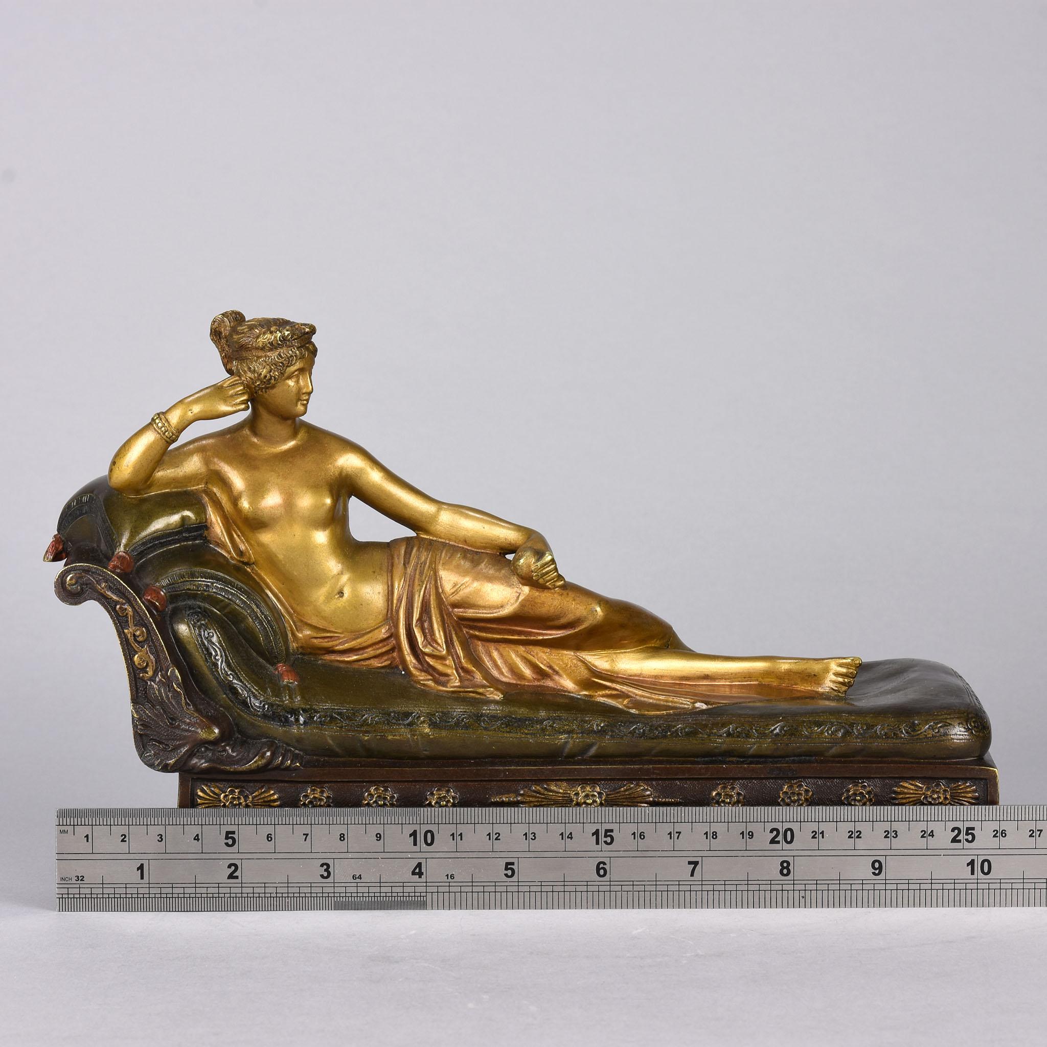 Austrian Cold Painted Bronze Figure 