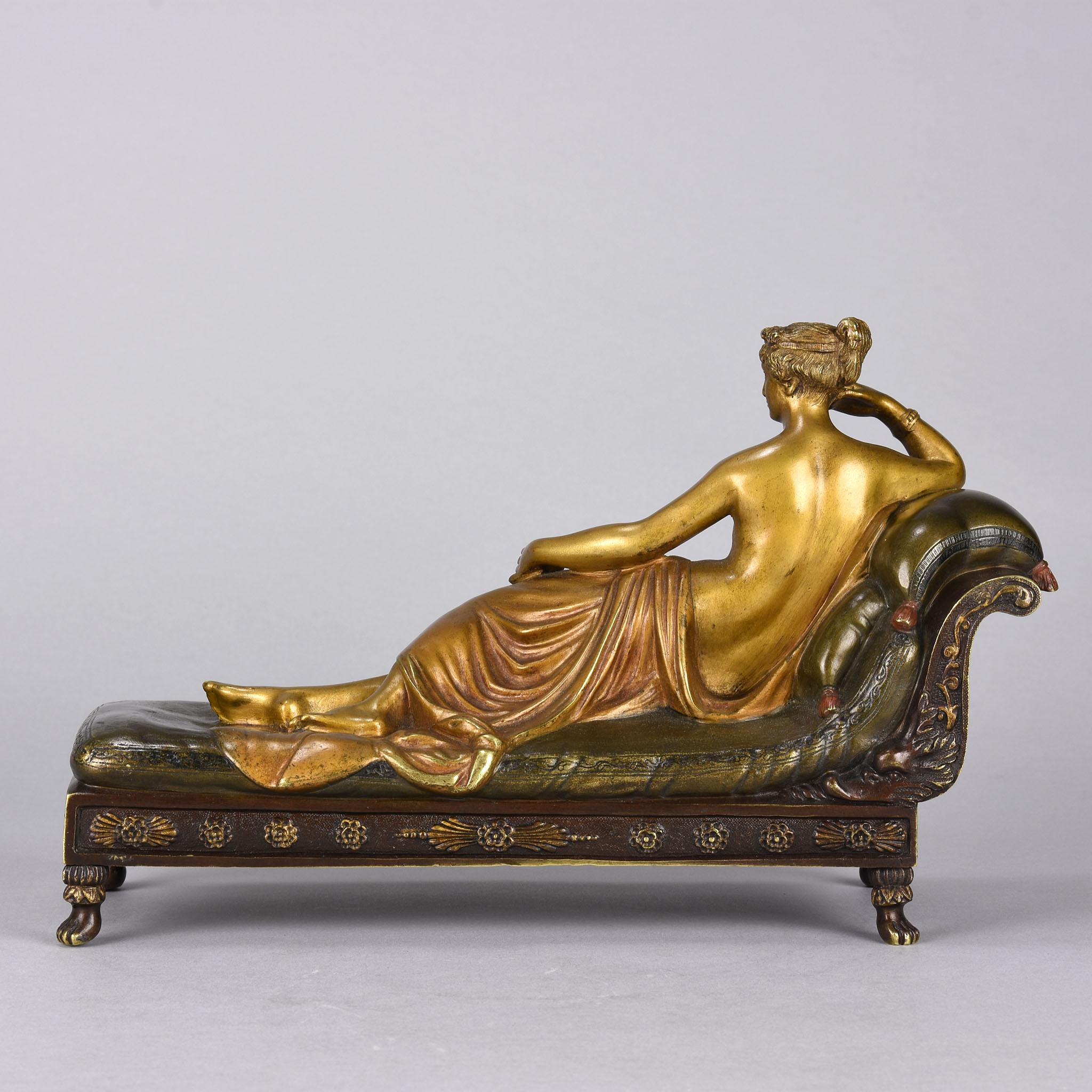 Austrian Cold Painted Bronze Figure 