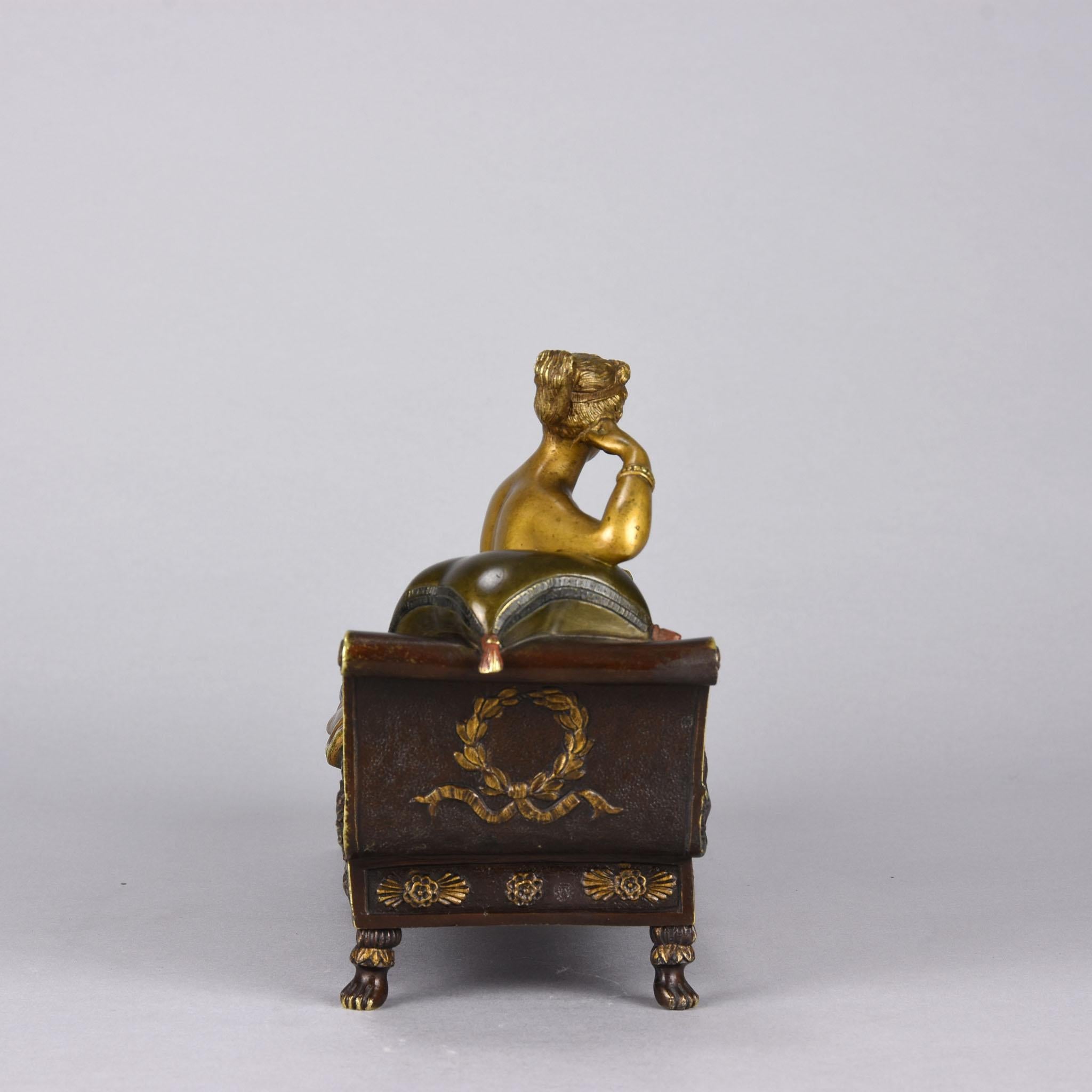 Austrian Cold Painted Bronze Figure 