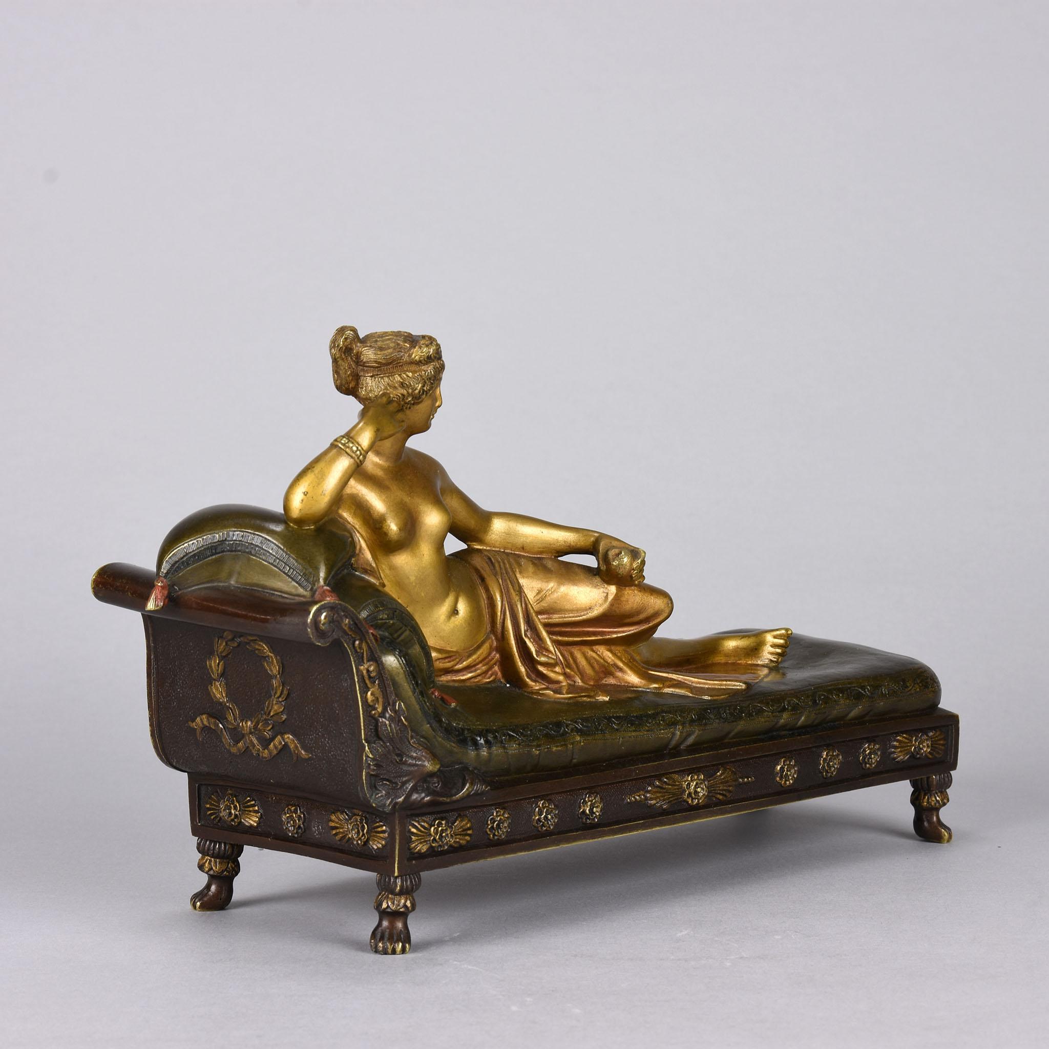 Austrian Cold Painted Bronze Figure 