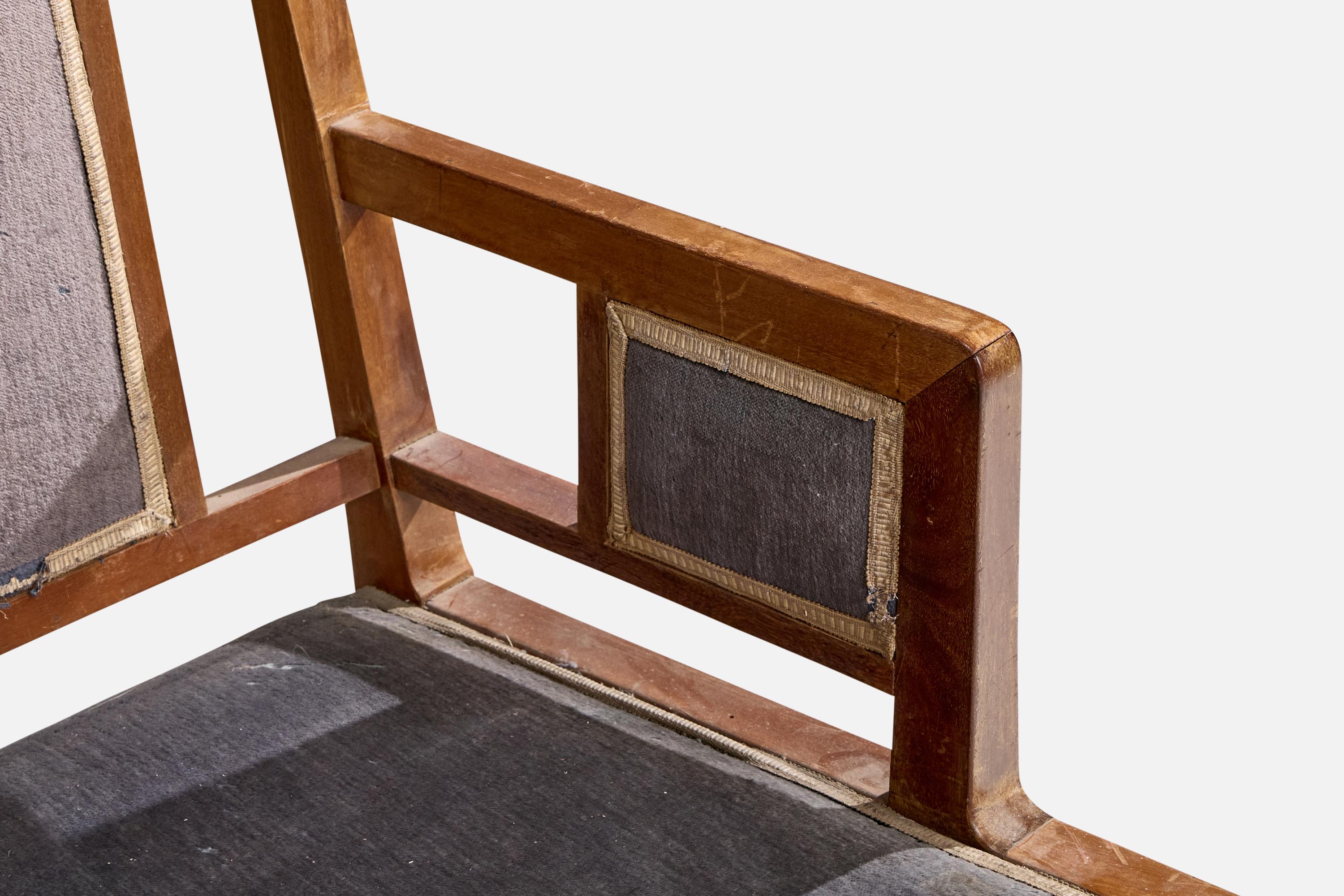 Designer austriaco, poltrona, Wood, Fabrice, Austria, anni '10 del XX secolo in vendita 4
