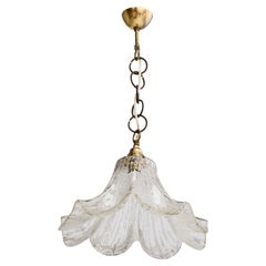 Designer autrichien, Design-Light, laiton, verre, Autriche, années 1960
