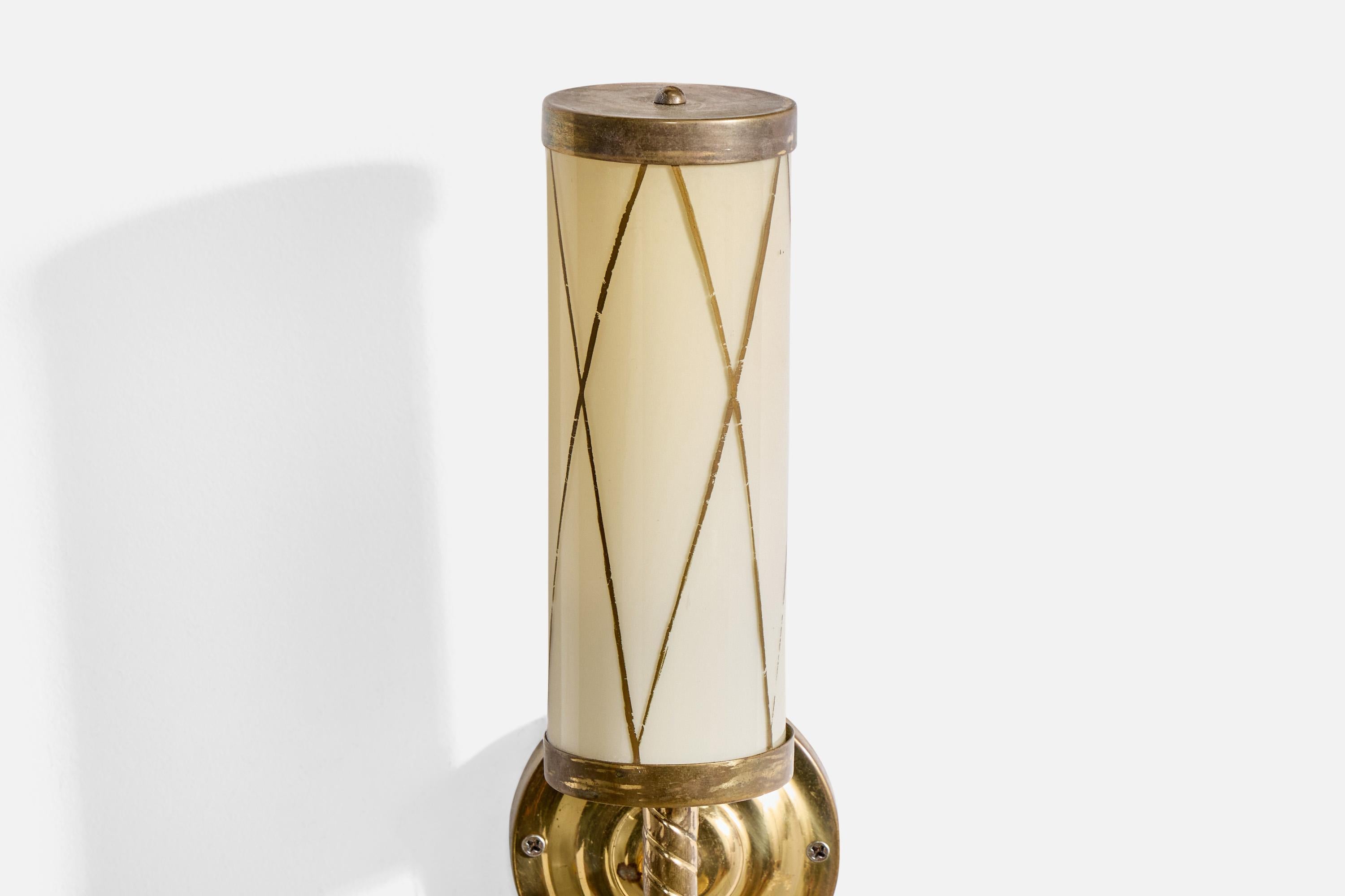 Design/One, Lights, laiton, verre, Autriche, années 1950 en vente 1