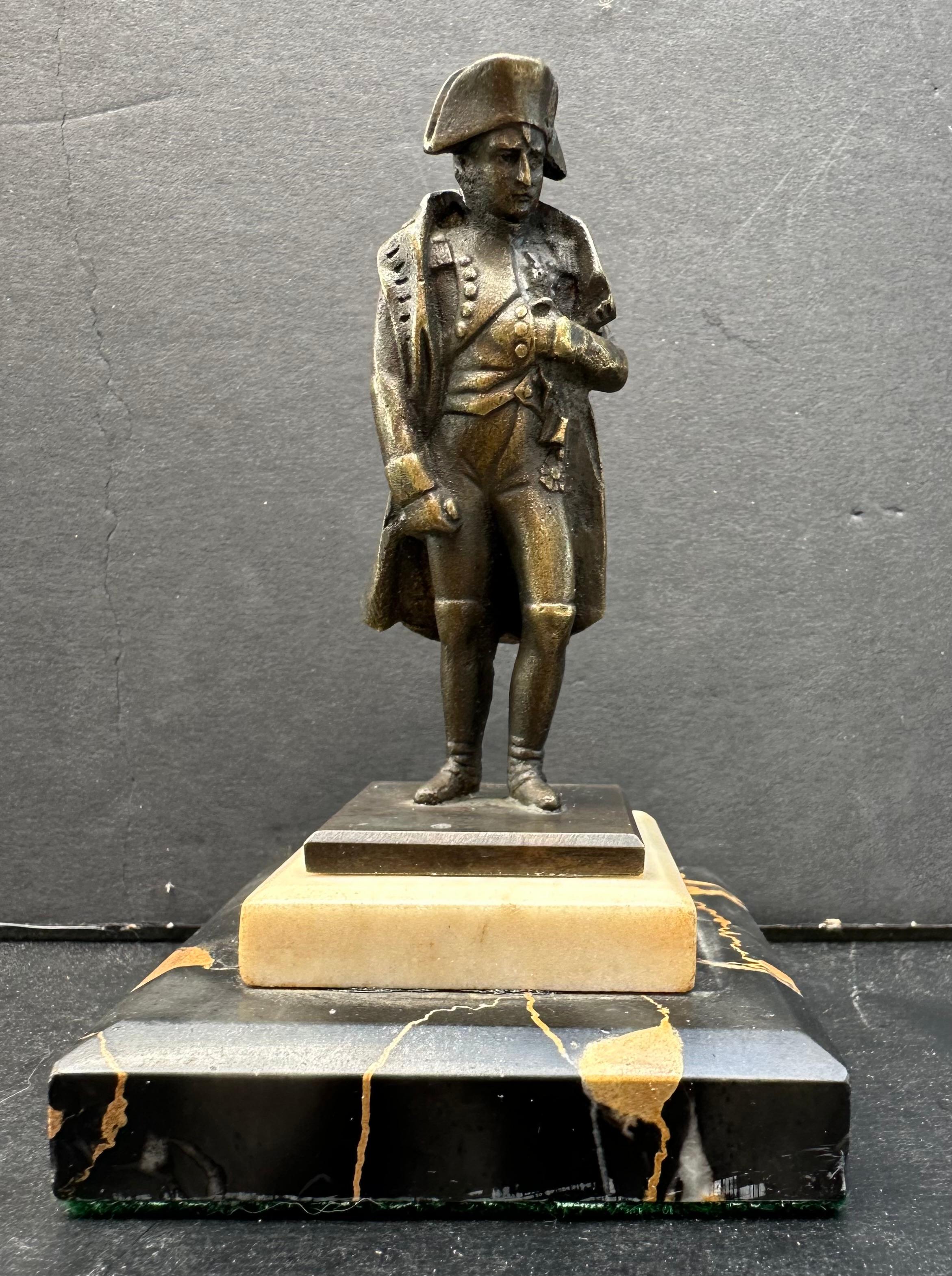 Statuetta austriaca in bronzo di Napoleone Bonaparte firmata KAUBA. in vendita 6