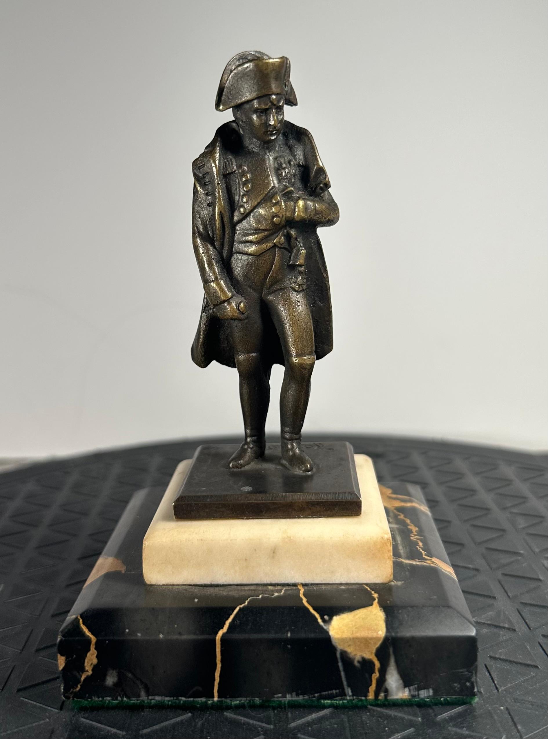Altro Statuetta austriaca in bronzo di Napoleone Bonaparte firmata KAUBA. in vendita