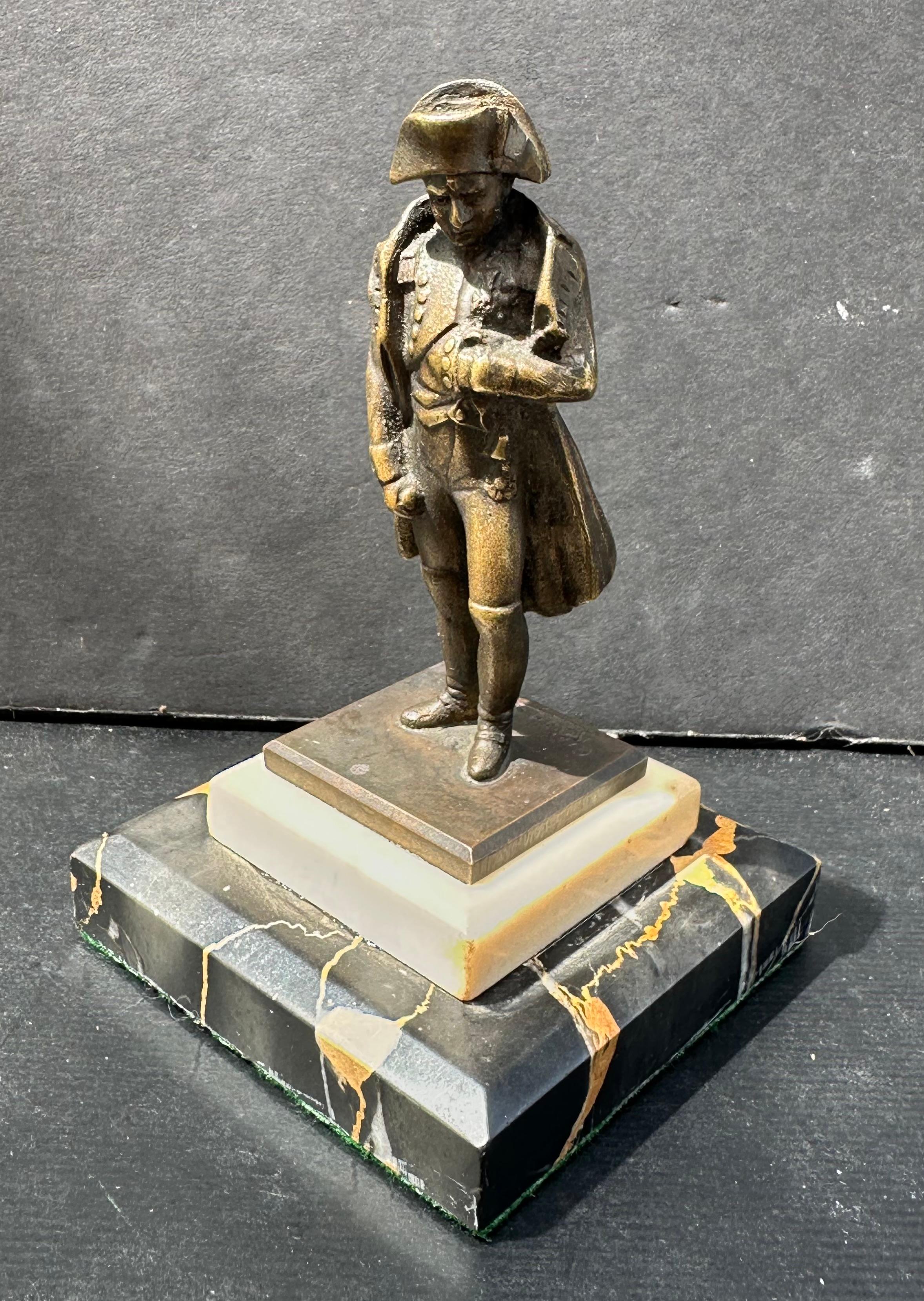 Statuetta austriaca in bronzo di Napoleone Bonaparte firmata KAUBA. in vendita 1