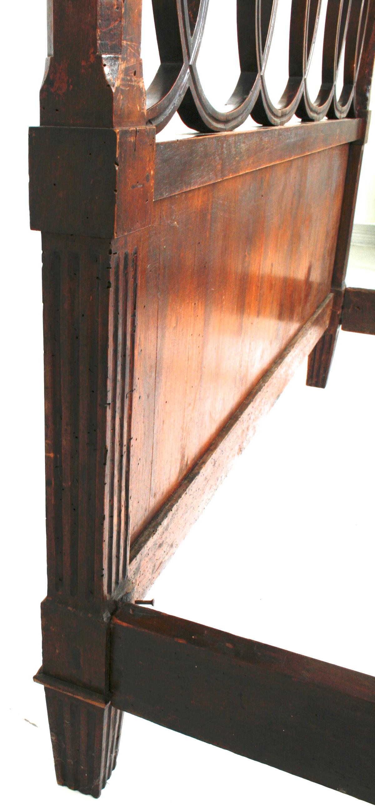 Austrian Empire Bed with Habsburg Double Eagles, circa 1800 7