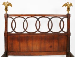 Austrian Empire Bed with Habsburg Double Eagles, circa 1800