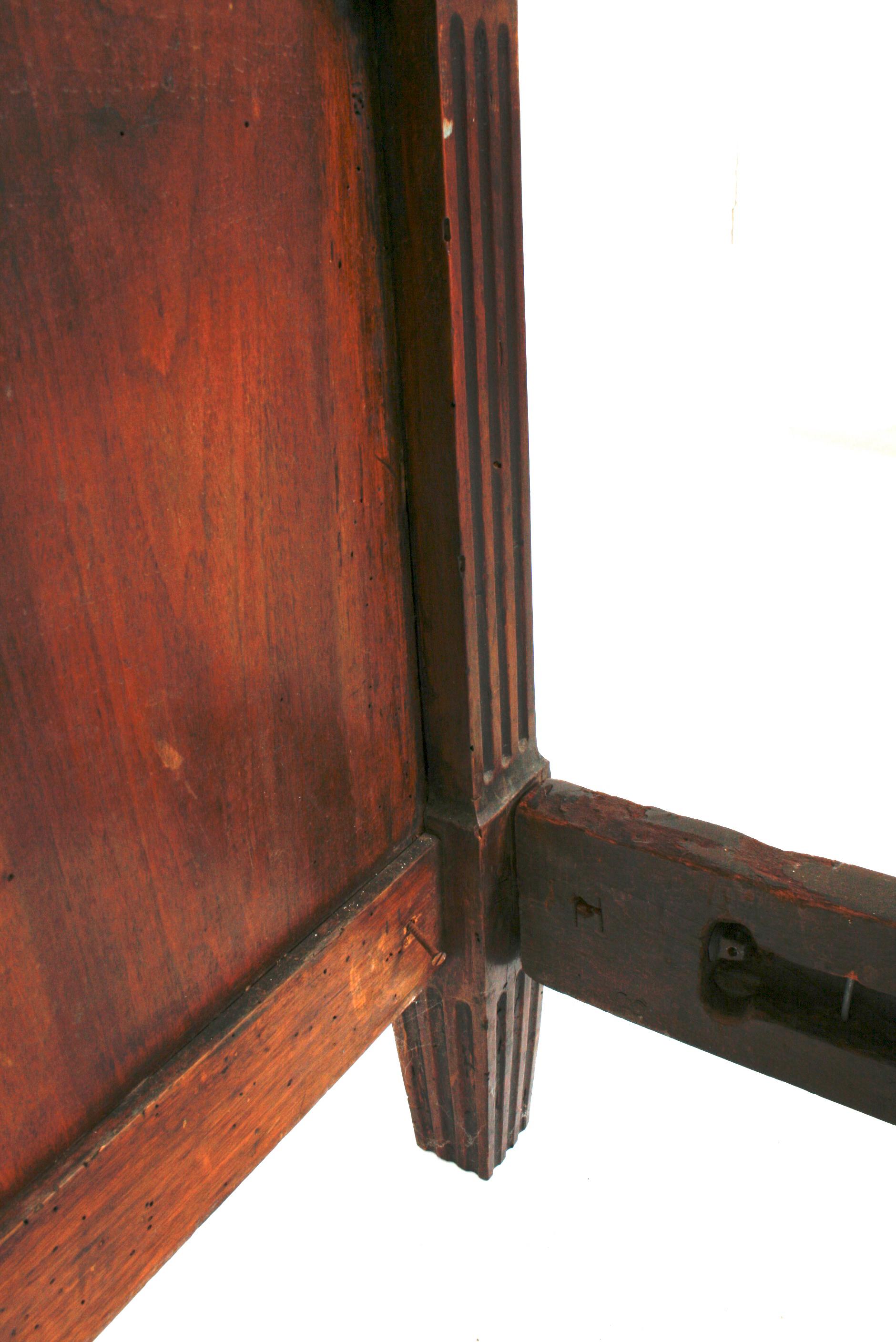 Mahogany Austrian Empire Bed with Habsburg Double Eagles, circa 1800