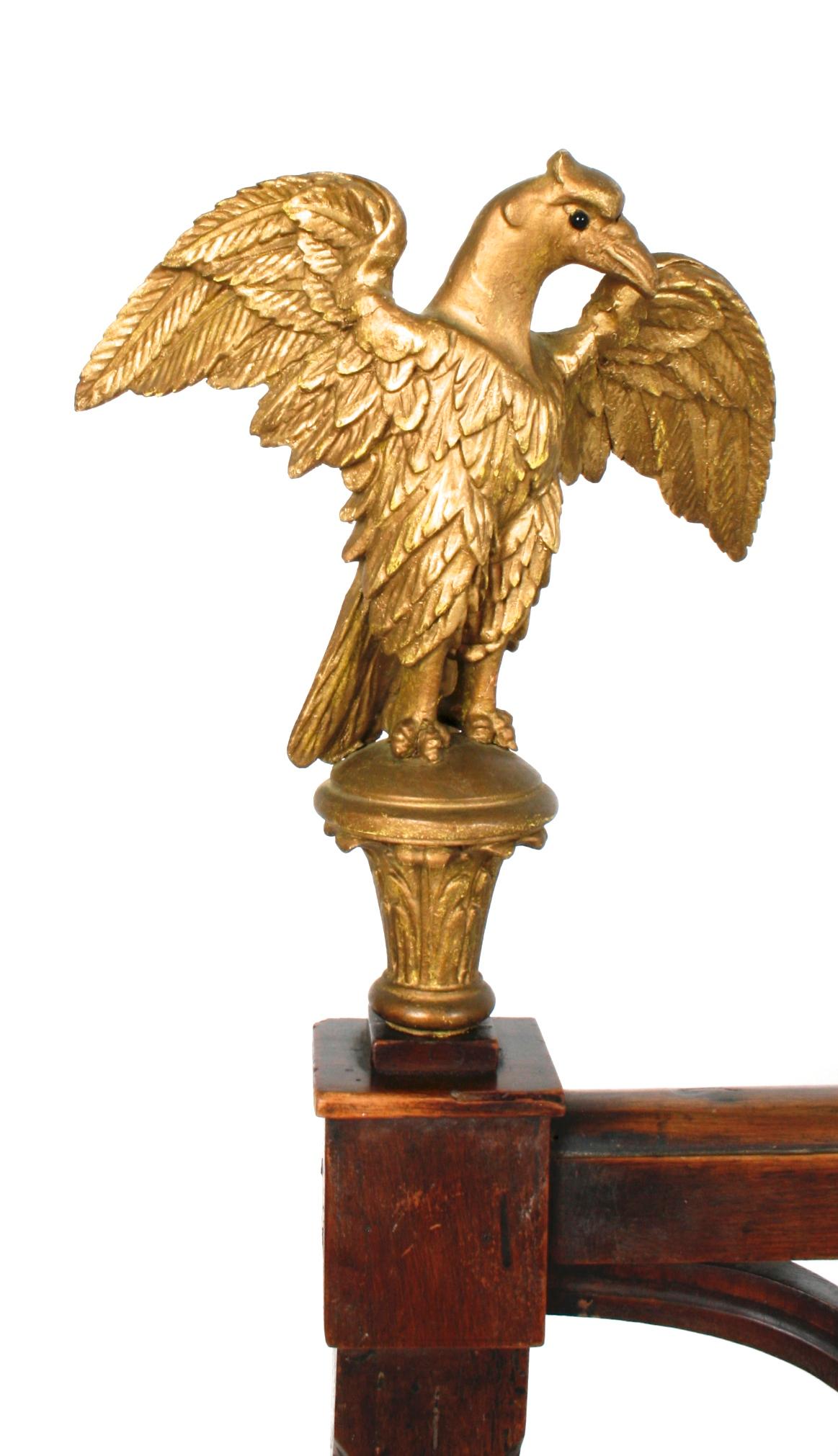 Austrian Empire Bed with Habsburg Double Eagles, circa 1800 1