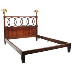 Antique Austrian Empire Bed with Habsburg Double Eagles, circa 1800
