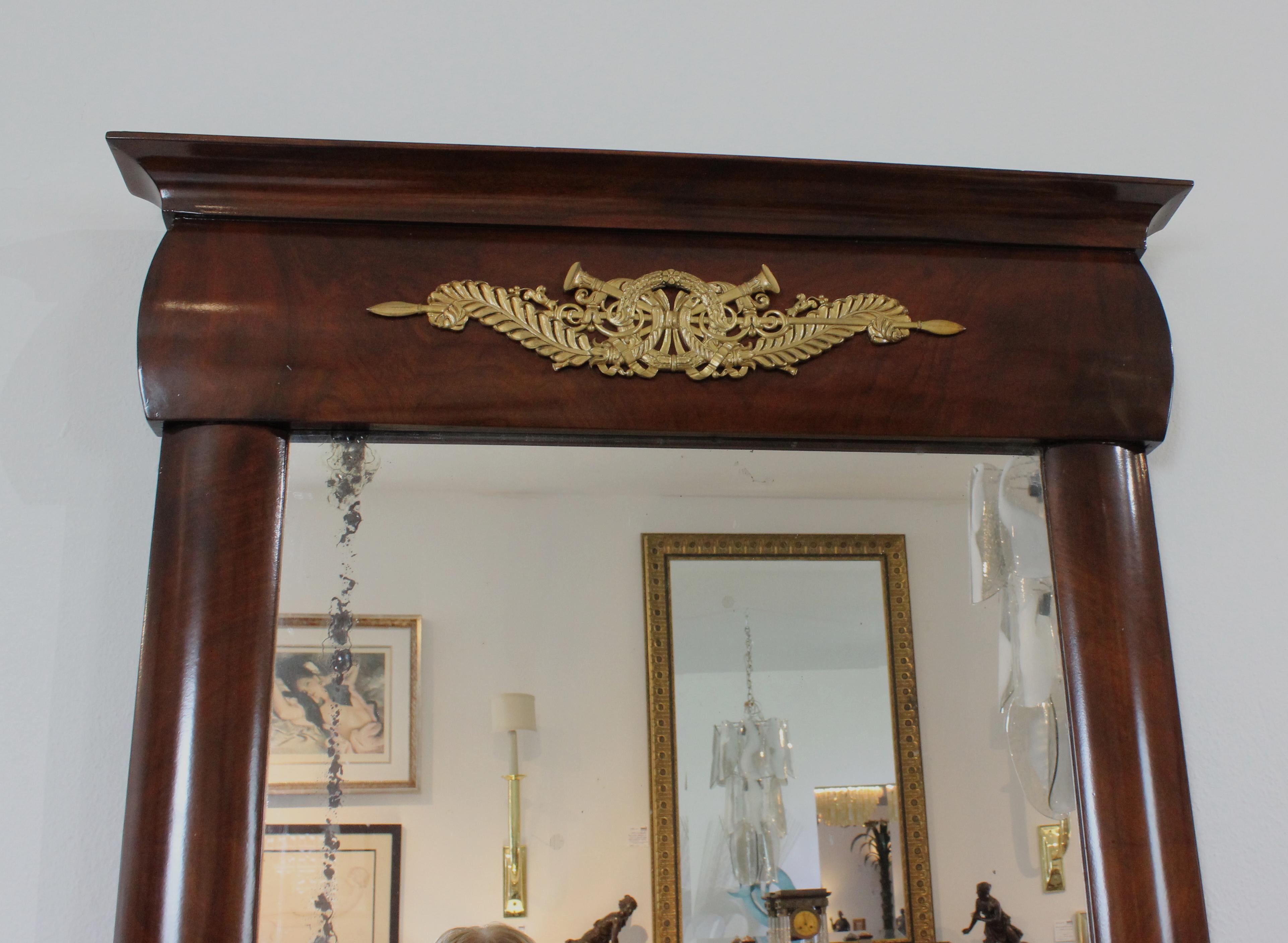 Austrian Empire Style Console and Mirror  For Sale 11