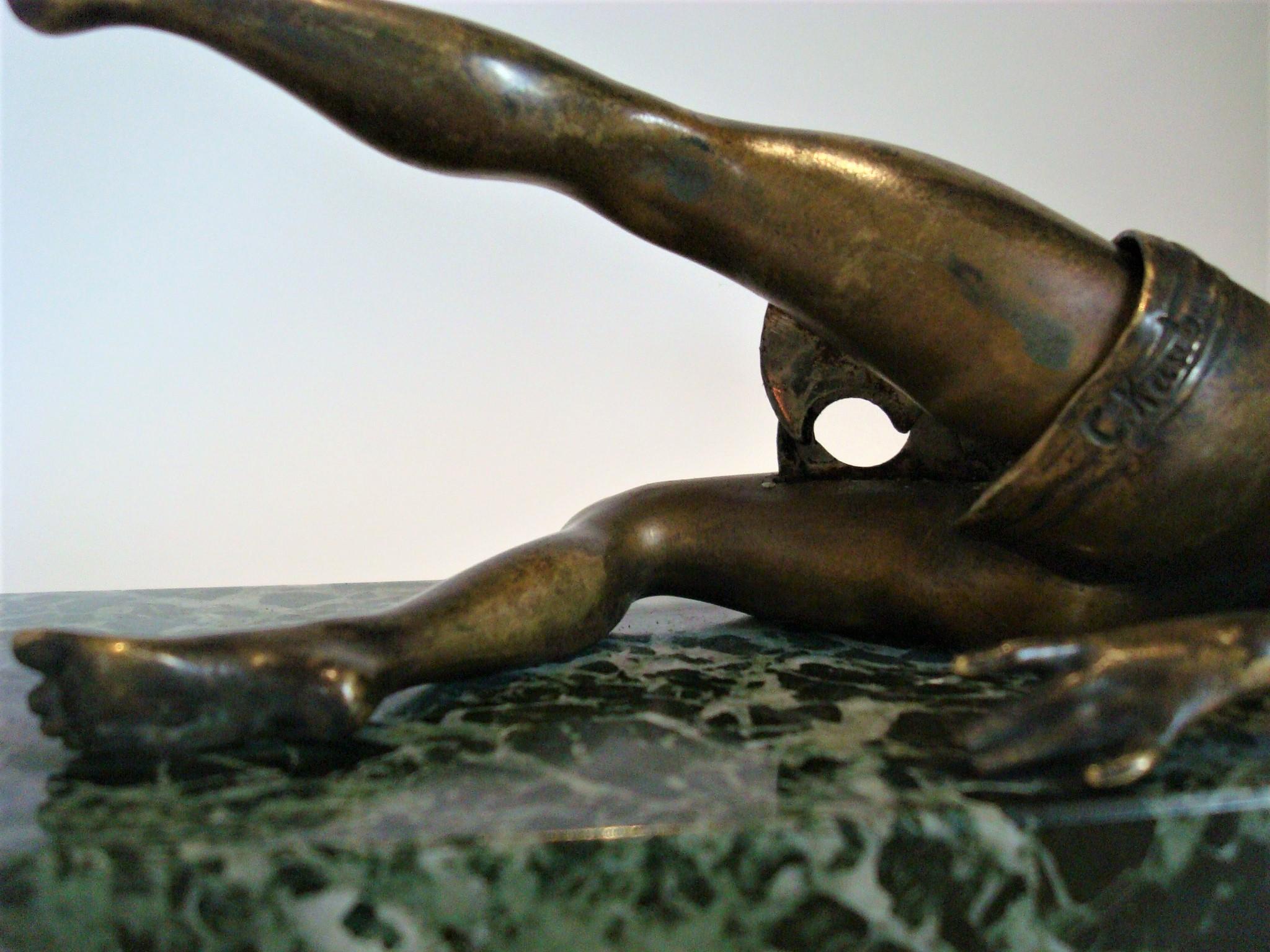 Austrian Erotic Bronze Nude/Erotic Woman Cigar Cutter, 1910 3