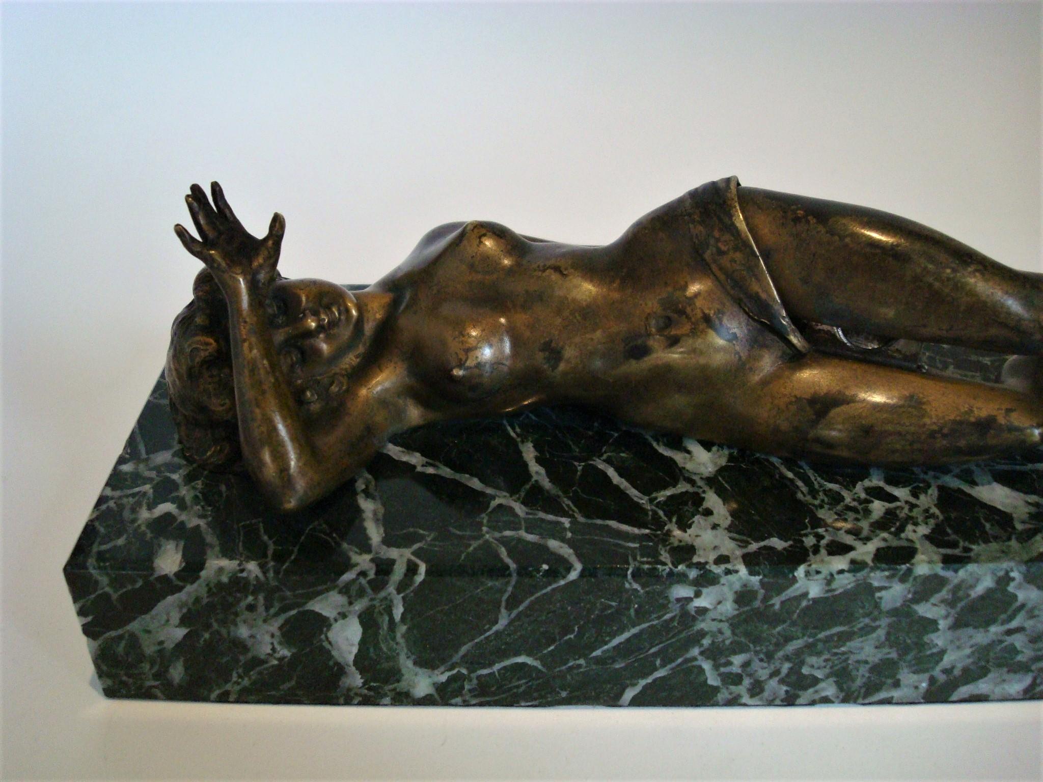 Austrian Erotic Bronze Nude/Erotic Woman Cigar Cutter, 1910 6