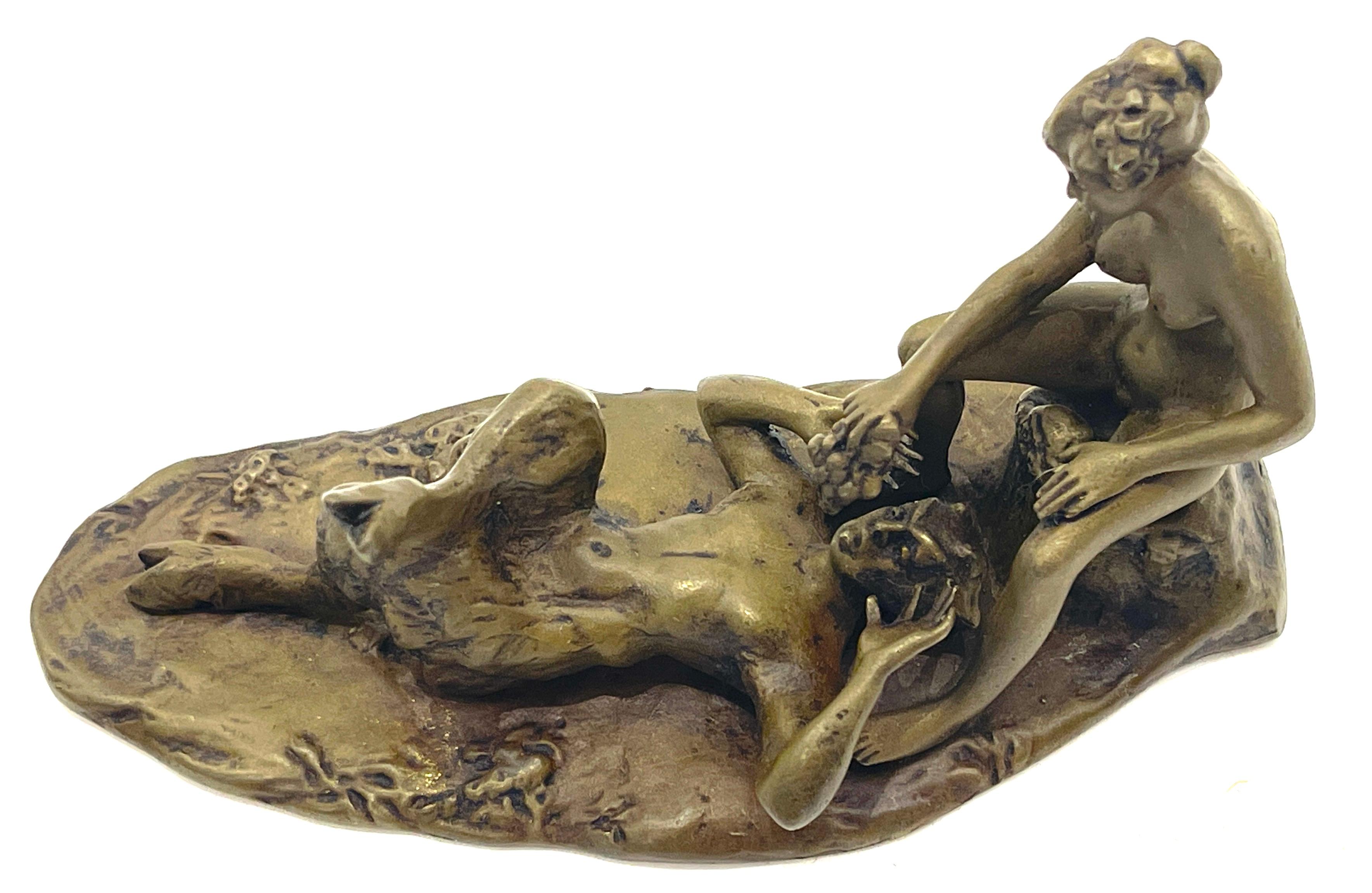 erotic bronze sculpture
