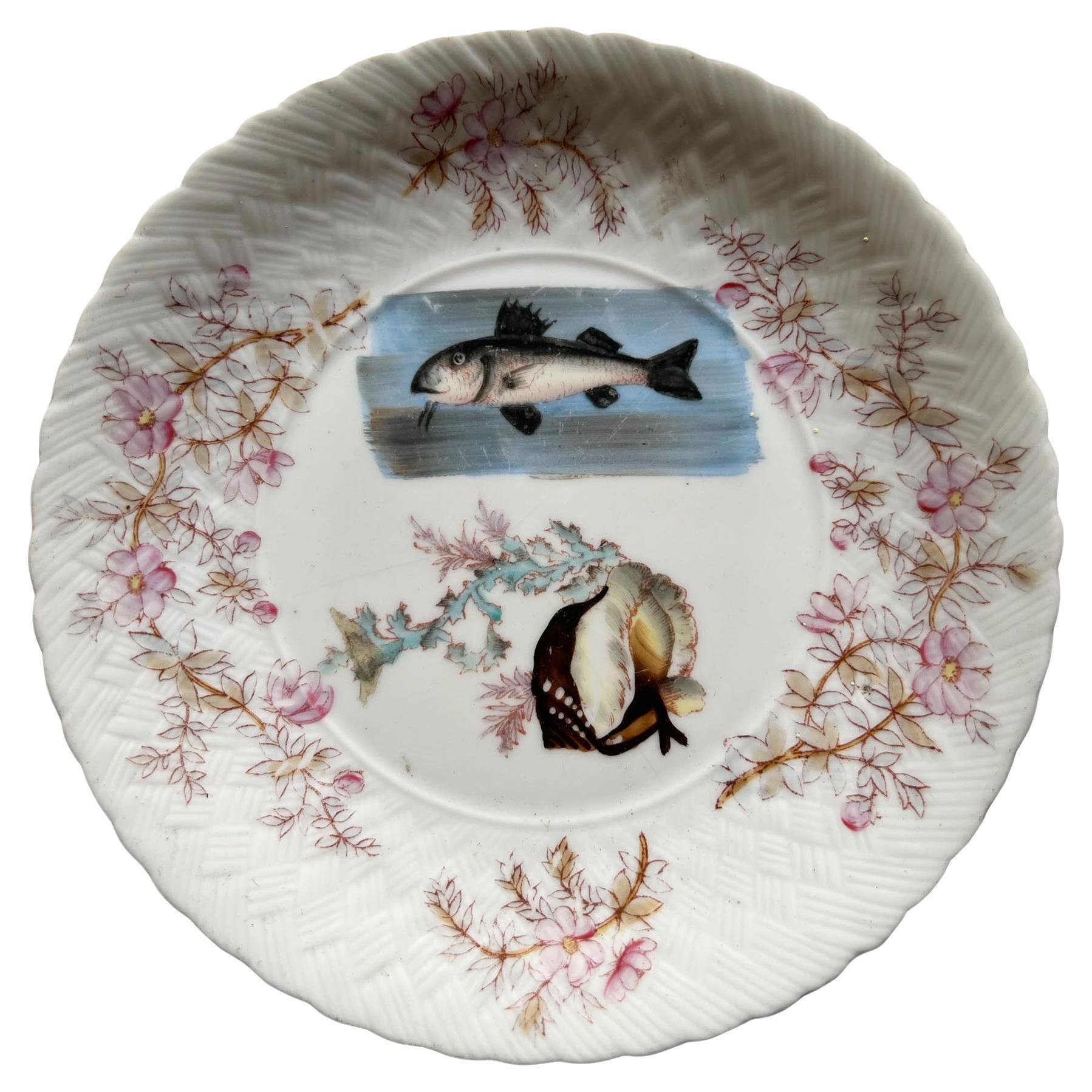 Austrian Fish And Shell Plate