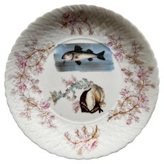 Used Austrian Fish And Shell Plate