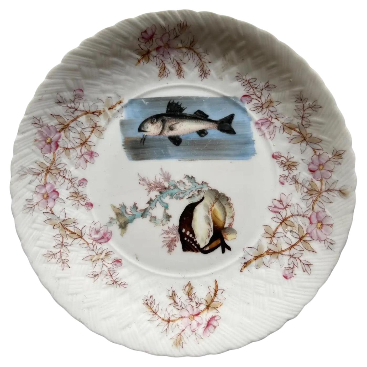 Austrian Fish And Shell Plate