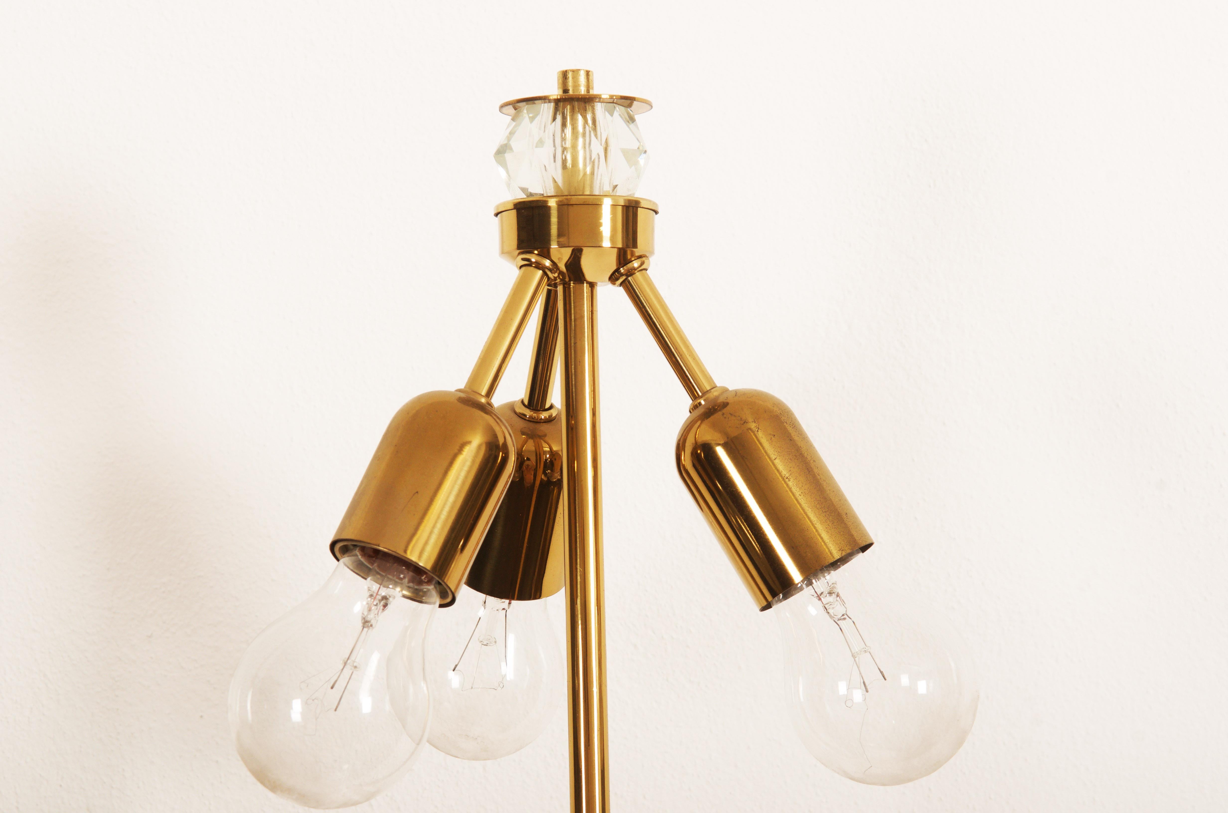 Österreichische Stehlampe, Lobmeyr zugeschrieben im Angebot 1