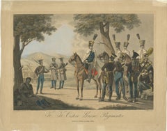Austrian Frontier Regiment Soldiers during the Napoleonic Era, circa 1820