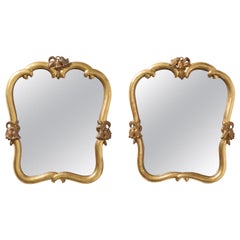 Austrian Giltwood Mirrors, circa 1930, Max Welz