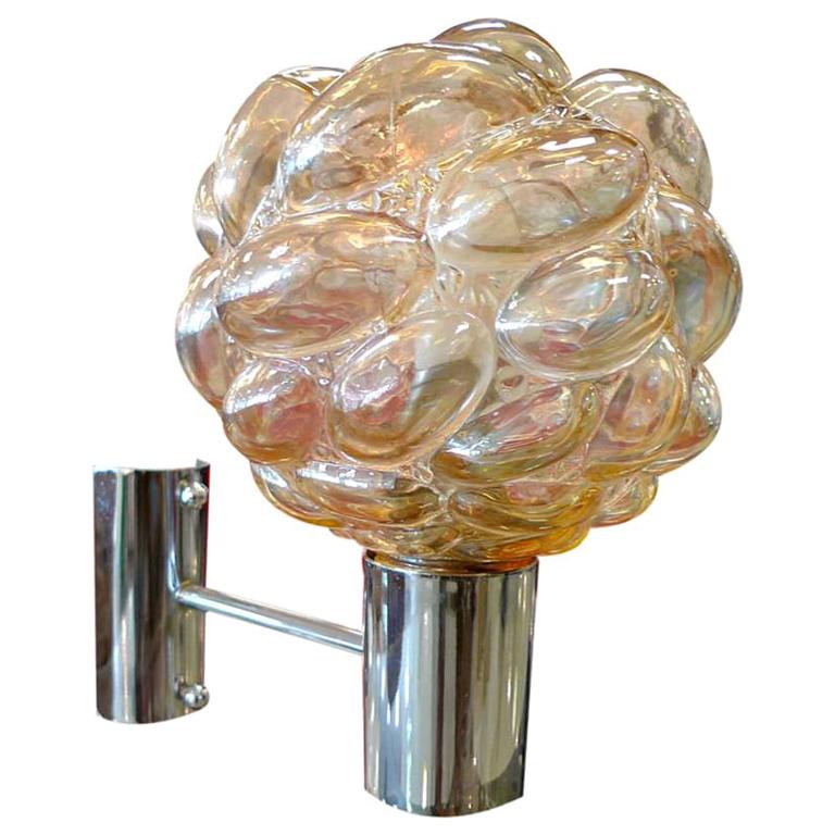 Lámpara burbuja de cristal austriaco en venta