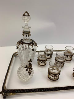Austrian Glass Drinking Set