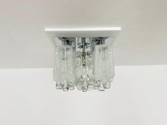 Austrian Granada Flush Light by J.T. Kalmar