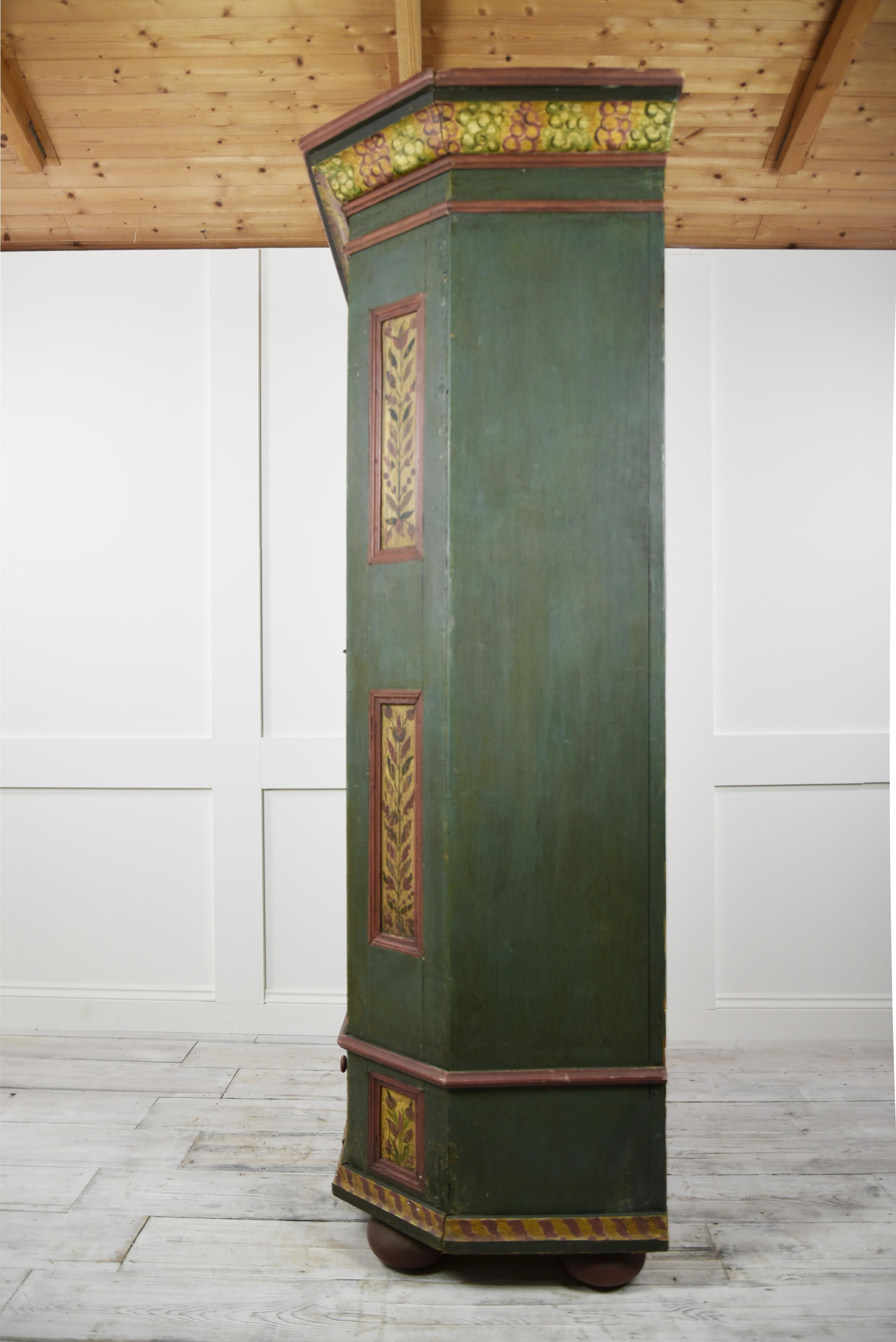 Austrian Armoire, Dated 1829 In Good Condition For Sale In London, GB