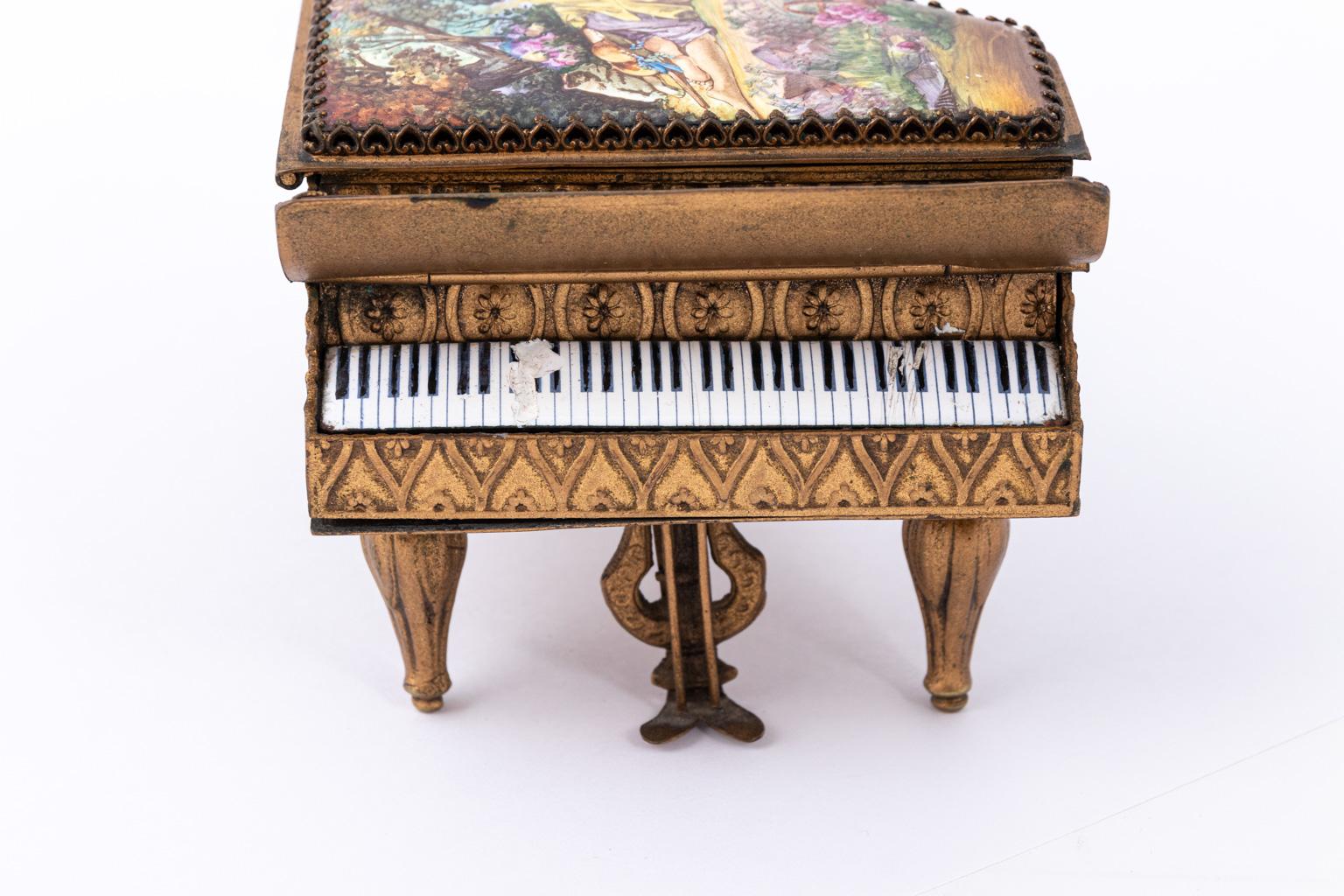Austrian Hand Painted Music Box 5