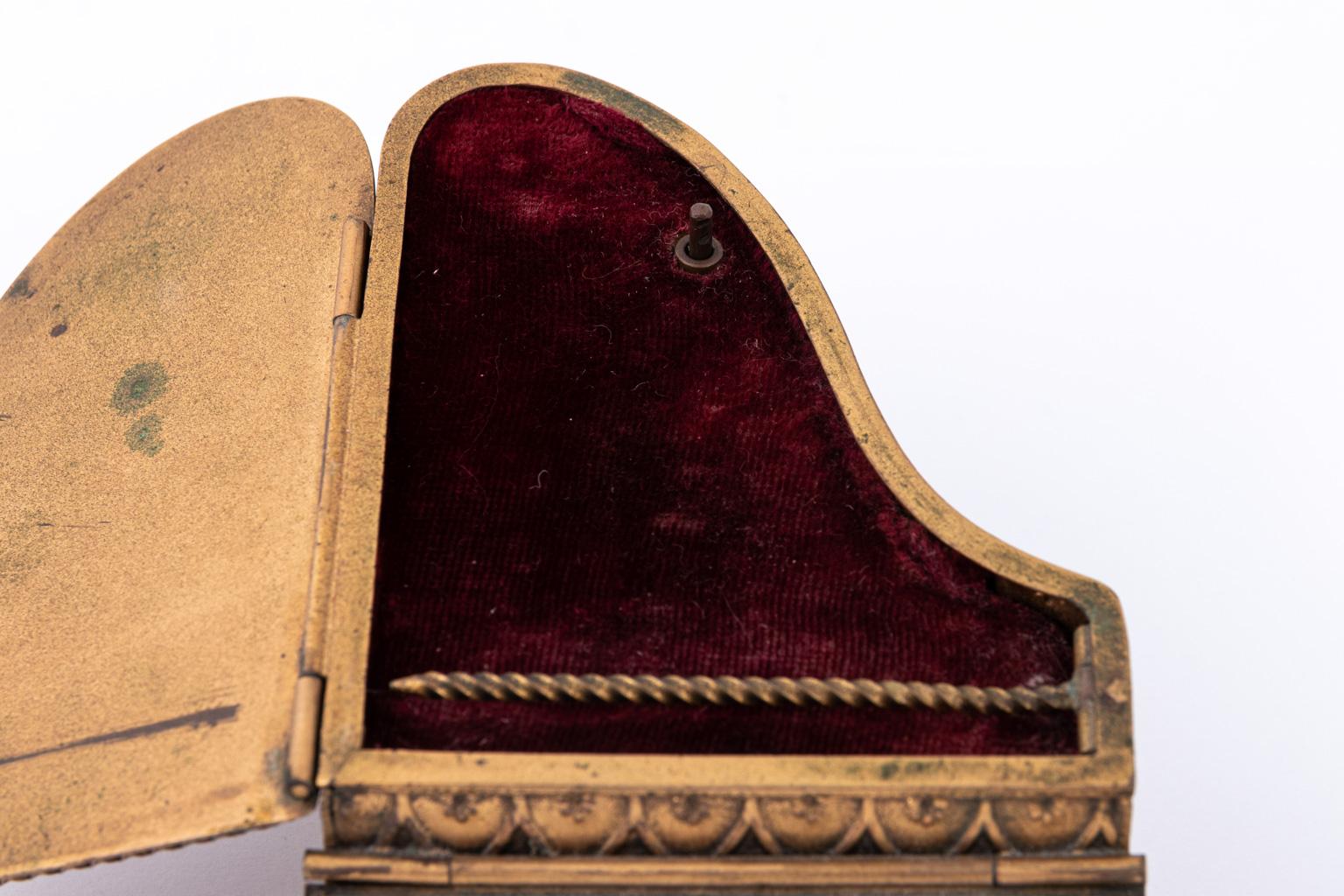 Austrian Hand Painted Music Box 8
