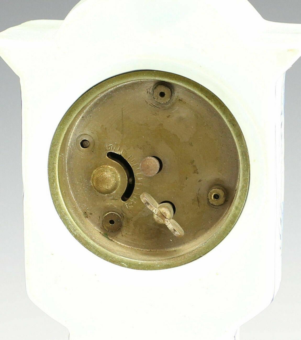 Österreichische handbemalte, lange Holster-Uhr aus Porzellan, neu Haven (Handbemalt) im Angebot