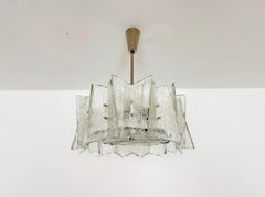 Austrian Ice Glass Chandelier