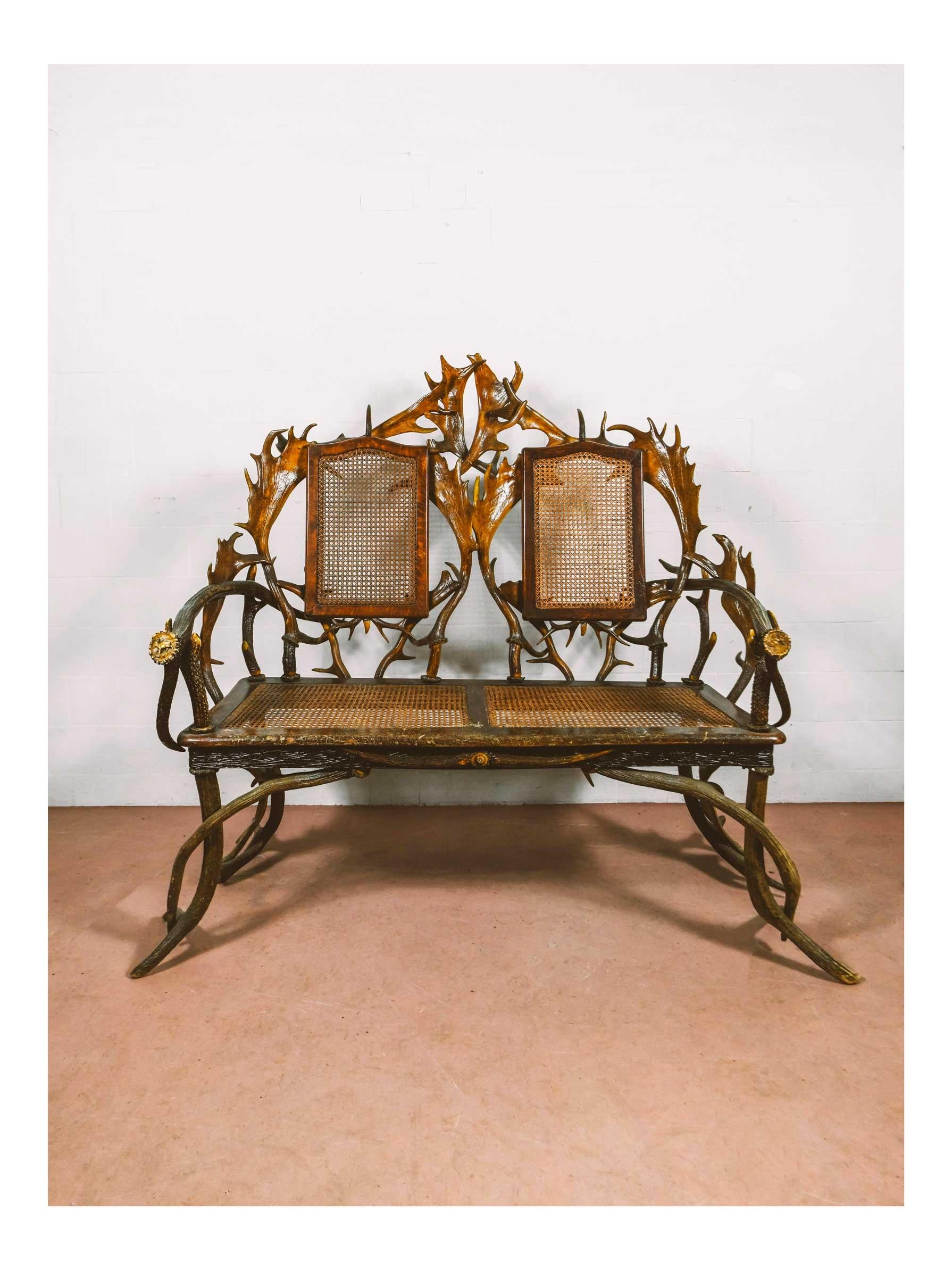 Other Austrian Inlaid Living Room Set, 19th Century For Sale