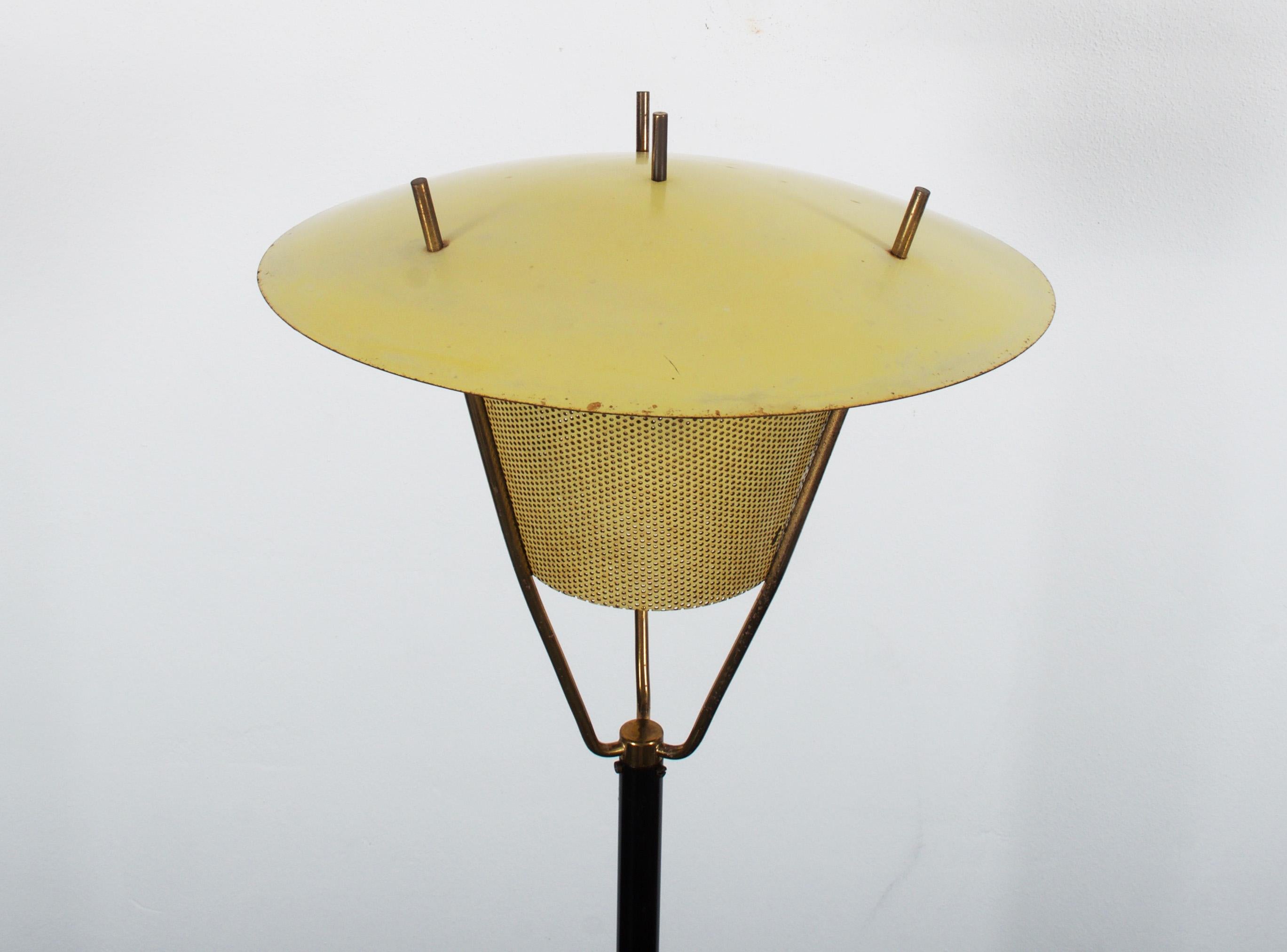 Mid-20th Century Austrian J.T. Kalmar Floor Lamp For Sale