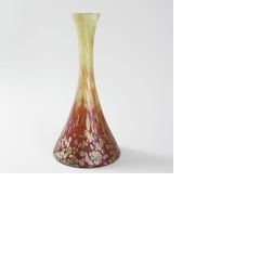 Austrian Jugendstil Glass Vase by Loetz