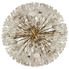 Austrian Large Flower Ball Chandelier
