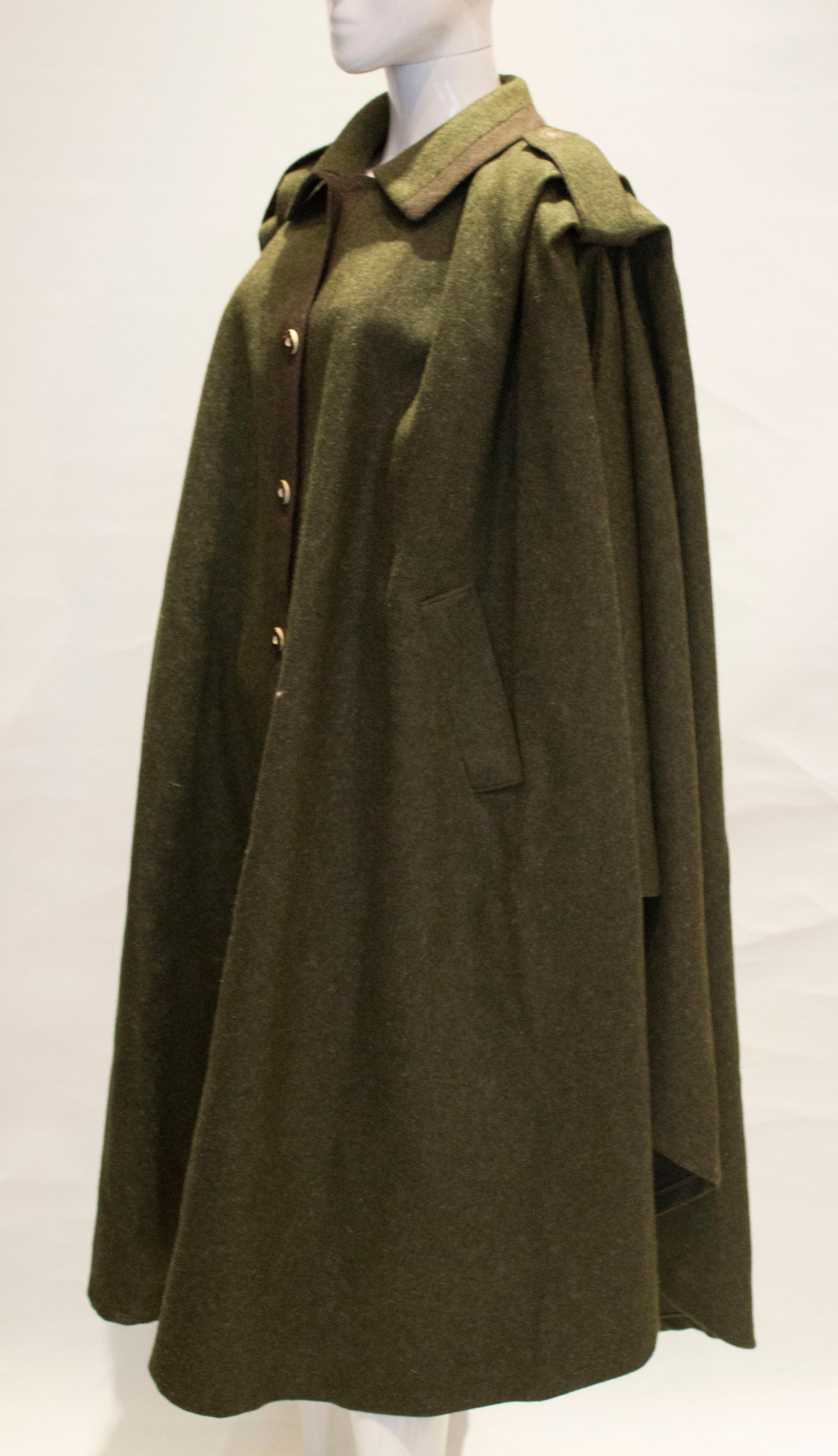 austrian capelet coat