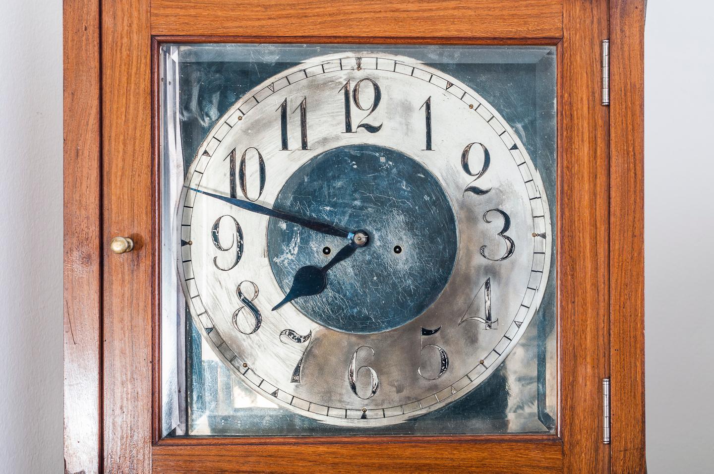 Austrian Long-Case Clock by Koloman Moser for August Ungethüm, 1904 In Good Condition For Sale In  Budapest, HU