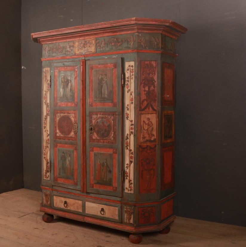 Austrian Marriage Armoire In Good Condition In Leamington Spa, Warwickshire