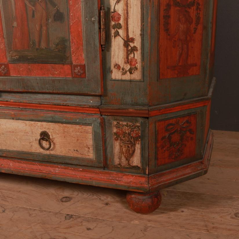 18th Century and Earlier Austrian Marriage Armoire