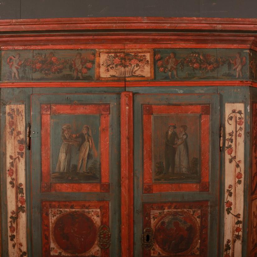 Austrian Marriage Armoire 2