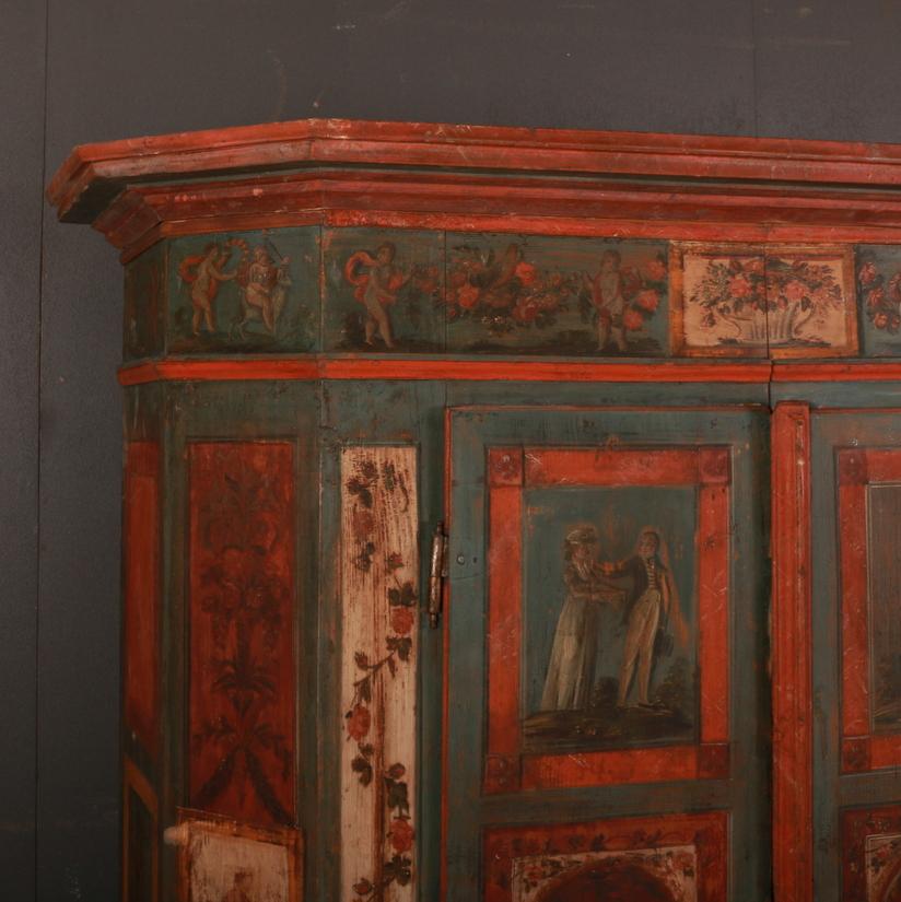 Austrian Marriage Armoire 3