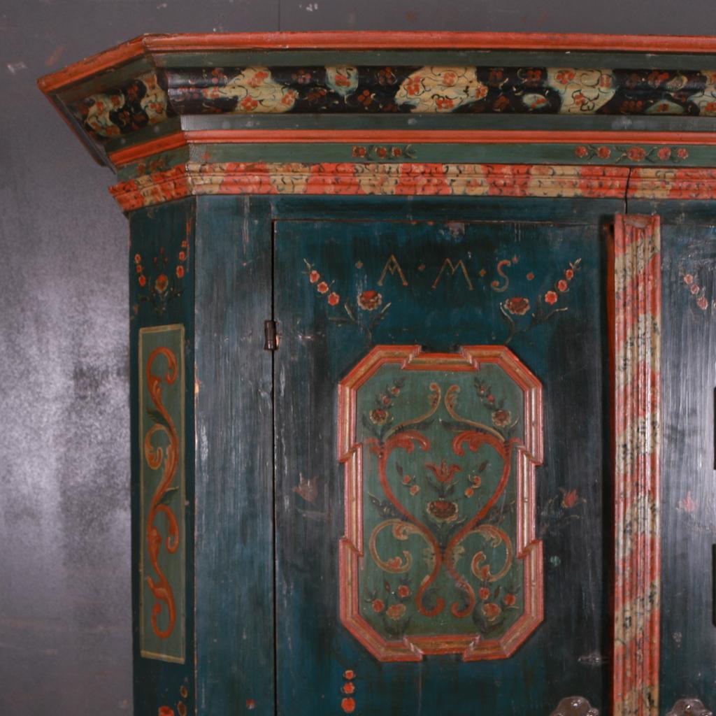 18th Century and Earlier Austrian Marriage Cupboard