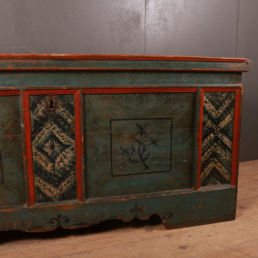 18th Century and Earlier Austrian Marriage Storage Chest