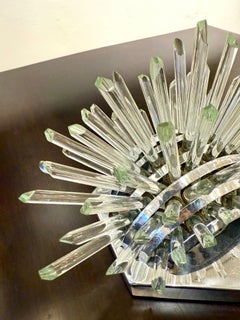 Austrian Mid-Century Crystal "Miracle" 3317 Wall Lights by Bakalowits, Pair