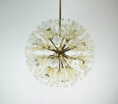 austrian mid century emil stejnar CHANDELIER hanging lamp dandelion sputnik ceil