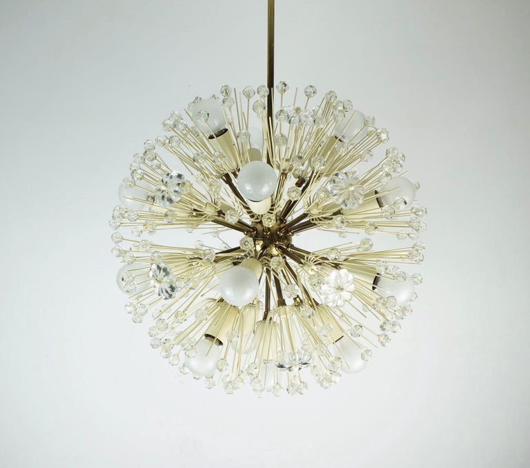 austrian mid century emil stejnar CHANDELIER hanging lamp